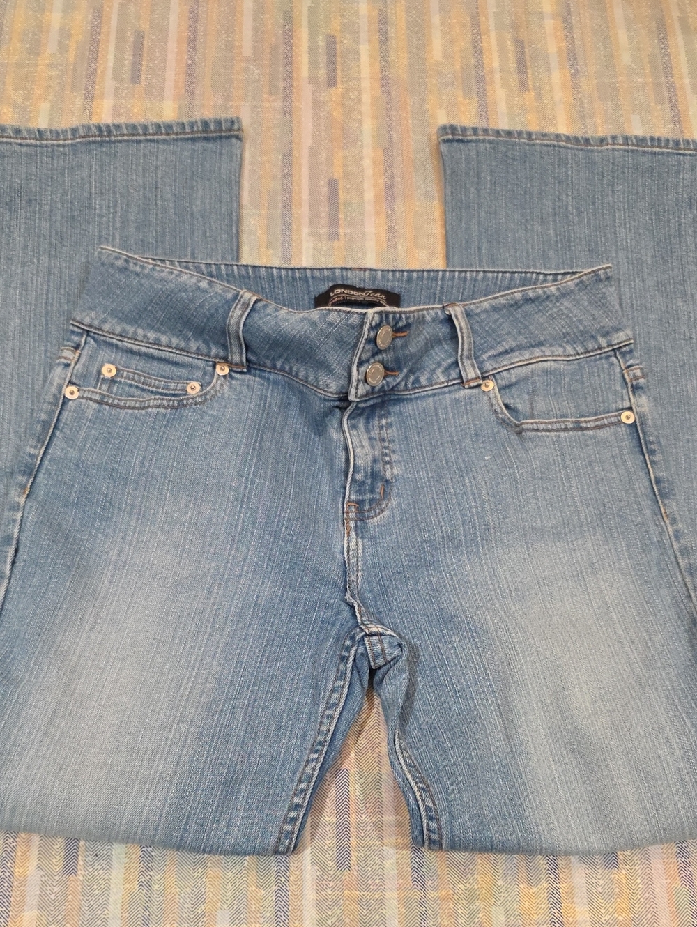 London Jean Stretch Flair Leg Womens Jeans